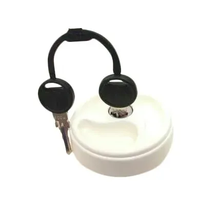 BOUCHON AVEC CLÉ COLORIS BLANC BOUCHON EAU POUR COUPELLE CAMPING CAR BOUCHON AVEC CLÉ COLORIS BLANC BOUCHON EAU POUR COUPELLE CAMPING CAR